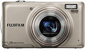 【中古】(非常に良い)FUJIFILM デジタルカメラ FinePix T400 光学10倍 シャンパンゴールド F FX-T400G