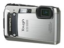 【中古】OLYMPUS デジタルカメラ TG-820 シルバー 10m防水 2m耐落下衝撃 -10℃耐低温 耐荷重100kg 1200万画素 裏面照射型CMOS 光学5倍ズーム DUAL IS ハ