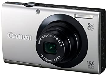 【中古】Canon デジタルカメラ PowerShot A3400IS シルバー 光学5倍ズーム タッチパネル PSA3400IS(SL)