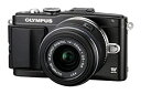 【中古】OLYMPUS ミラーレス一眼 PEN mini E-PM2 ボディ ブラック E-PM2 BODY BLK