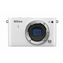 【中古】Nikon ミラーレス一眼 Nikon 1 J3 ボディー ホワイト N1J3WH