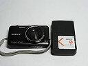 【中古】(非常に良い)SONY デジタルカメラ Cyber-shot WX60 1620万画素 光学8倍 ブラック DSC-WX60-B