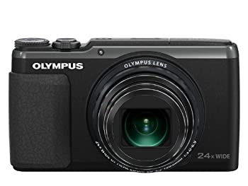 楽天お取り寄せ本舗 KOBACO【中古】OLYMPUS デジタルカメラ STYLUS SH-60 3軸フォト手ぶれ補正&ハイブリッド5軸ムービー手ぶれ補正 光学24倍&超解像48倍ズーム ブラック SH-60 BLK