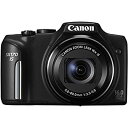 【中古】(非常に良い)CANON PowerShot SX170 IS 3インチ LCD 16メガピクセル コンパクトカメラ ブラック