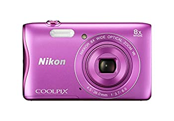 【中古】Nikon デジタルカメラ COOLPIX S3700 ピンク 光学8倍ズーム 2005万画素 S3700PK