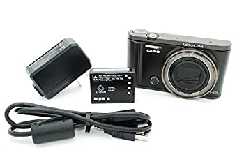 【中古】(非常に良い)CASIO デジタルカメラ EXILIM EX-ZR3000BK 自分撮りチルト液晶 オートトランスファー機能搭載 EXZR3000 ブラック
