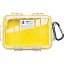 【中古】PELICAN ハードケース 1020 N 0.4L イエロー 1020-027-100