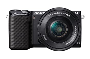 【中古】(非常に良い)SONY ソニー デジタル一眼カメラ「NEX-5T」パワーズームレンズキット(ブラック) NEX-5T NEX-5TL-B