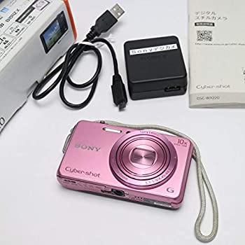 【中古】(非常に良い)SONY デジタルカメラ Cyber-shot WX220 光学10倍 ピンク DSC-WX220-P