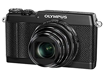 【中古】(非常に良い)OLYMPUS コンパクトデジタルカメラ STYLUS SH-3 ブラック 光学式5軸手ぶれ補正 光..