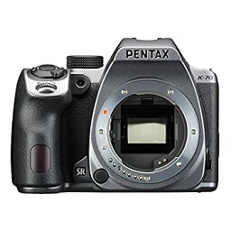 【中古】(非常に良い)PENTAX デジタル一眼レフカメラ K-70 ボディ シルキーシルバー 防塵 防滴 -10℃耐寒 高感度 アウトドア K-70 BODY SILKY SILVER 16983