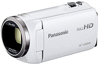 【中古】(非常に良い)パナソニック HDビデオカメラ V360MS 16GB 高倍率90倍ズーム ホワイト HC-V360MS-W 【中古】(非常に良い)パナソニック HDビデオカメラ V360MS 16GB 高倍率90倍ズーム ホワイト HC-V360MS-W