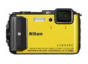 【中古】(非常に良い)Nikon デジタルカメラ COOLPIX AW130 イエロー YW