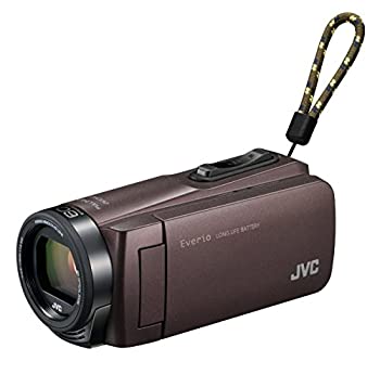【中古】(非常に良い)JVCKENWOOD JVC ビデオカメラ Everio 耐衝撃 耐低温 32GB ブラウン GZ-F270-T
