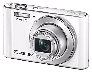 【中古】(非常に良い)CASIO デジタルカメラ EXILIM EX-ZS240WE 手ブレに強い光学12倍ズーム シャッターを押すだけでキレイに撮れる