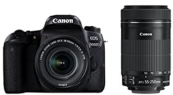š(ɤ)Canon ǥե EOS 9000D ֥륺७å EF-S18-55mm/EF-S55-25...