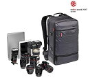 【中古】(非常に良い)Manfrotto カメラリュック Manhattanコレクション 26.5L バックパック ムーバー50 三脚取り付け可 15.6インチPC収納可 撥水素材 MB MN-BP-MV-50