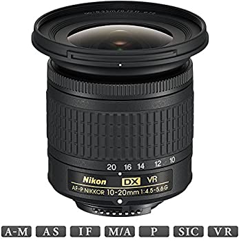 【中古】(非常に良い)Nikon AF-P DX NIKKOR 10-20mm f/4.5-5.6G VR レンズ (20067) - (リニューアル)