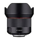 【中古】SAMYANG 超広角レンズ AF 14mm F2.8 F ニコン F用 フルサイズ対応