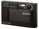 【中古】(非常に良い)ソニー SONY デジタルカメラ サイバーショット DSC-T10 ブラック DSC-T10