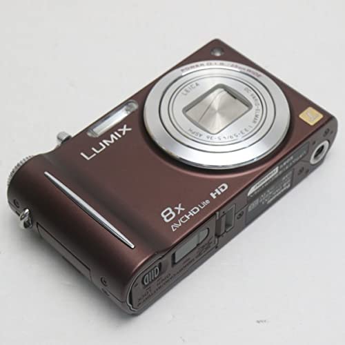 【中古】パナソニック デジタルカメラ ルミックス ブラウン DMC-ZX3-T