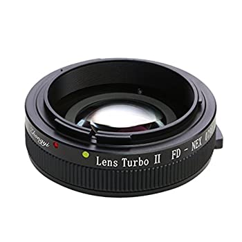 (非常に良い)中一光学│ZHONG YI OPTICS フォーカルレデューサーマウントアダプター ソニーEマウント（APS-C）用 LENS TURBO FD-NEX (