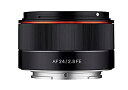 【中古】(非常に良い)SAMYANG 単焦点広角レンズ AF 24mm F2.8 FE ソニーαE用 フルサイズ対応