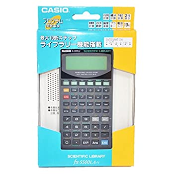 【中古】(未使用・未開封品)CASIO プログラム関数電卓 FX-5500LA-N 仮数10桁【メーカー名】CASIO(カシオ)【メーカー型番】FX-5800P【ブランド名】CASIO(カシオ)【商品説明】CASIO プログラム関数電卓 FX-5500LA-N 仮数10桁未使用・未開封ですが弊社で一般の方から買取しました中古品です。一点物で売り切れ終了です。当店では初期不良に限り、商品到着から7日間は返品を 受付けております。お問い合わせ・メールにて不具合詳細をご連絡ください。【重要】商品によって返品先倉庫が異なります。返送先ご連絡まで必ずお待ちください。連絡を待たず会社住所等へ送られた場合は返送費用ご負担となります。予めご了承ください。他モールとの併売品の為、完売の際はキャンセルご連絡させて頂きます。中古品の画像および商品タイトルに「限定」「初回」「保証」「DLコード」などの表記がありましても、特典・付属品・帯・保証等は付いておりません。電子辞書、コンパクトオーディオプレーヤー等のイヤホンは写真にありましても衛生上、基本お付けしておりません。※未使用品は除く品名に【import】【輸入】【北米】【海外】等の国内商品でないと把握できる表記商品について国内のDVDプレイヤー、ゲーム機で稼働しない場合がございます。予めご了承の上、購入ください。掲載と付属品が異なる場合は確認のご連絡をさせて頂きます。ご注文からお届けまで1、ご注文⇒ご注文は24時間受け付けております。2、注文確認⇒ご注文後、当店から注文確認メールを送信します。3、お届けまで3〜10営業日程度とお考えください。4、入金確認⇒前払い決済をご選択の場合、ご入金確認後、配送手配を致します。5、出荷⇒配送準備が整い次第、出荷致します。配送業者、追跡番号等の詳細をメール送信致します。6、到着⇒出荷後、1〜3日後に商品が到着します。　※離島、北海道、九州、沖縄は遅れる場合がございます。予めご了承下さい。お電話でのお問合せは少人数で運営の為受け付けておりませんので、お問い合わせ・メールにてお願い致します。営業時間　月〜金　11:00〜17:00★お客様都合によるご注文後のキャンセル・返品はお受けしておりませんのでご了承ください。ご来店ありがとうございます。当店では良品中古を多数揃えております。お電話でのお問合せは少人数で運営の為受け付けておりませんので、お問い合わせ・メールにてお願い致します。