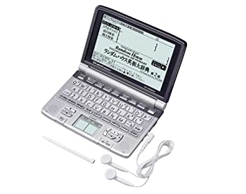 【中古】(非常に良い)CASIO Ex-word (エクスワード) 電子辞書 XD-GW9600 日中韓対応手書きパネル搭載 音声対応 40コンテンツ収録 英語上位モデル