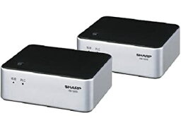 【中古】SHARP PLC（高速電力線通信）アダプター LAN1ポート+LAN1ポートタイプ 初期設定済ペアモデル HN-VA10S