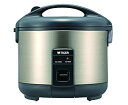 【中古】(非常に良い)Tiger JNP-S55U-HU 3-Cup (Uncooked) Rice Cooker and Warmer Stainless Steel Gray by Tiger Corporation