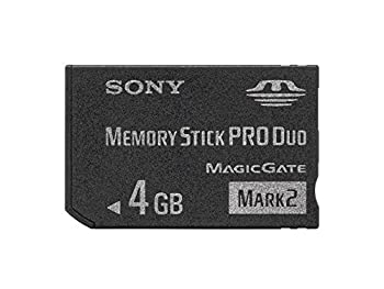 【中古】(非常に良い)SONY 著作権保護機能搭載IC記録メディア“メモリースティック PRO デュオ" 4GB MS-MT4G 2T