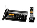 【中古】パナソニック おたっくす デジタルコードレスFAX 子機1台付き ブラック KX-PW308DL-K(2)