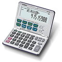 【中古】カシオ 「金融電卓」 ローン計算など金融計算機能搭載 折りたたみ手帳タイプ BF-480-N