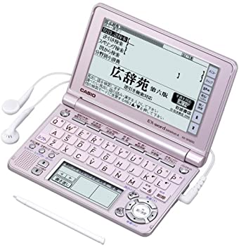 【中古】CASIO Ex-word 電子辞書 XD-SF6200PK スウィートピンク 音声対応 100コンテンツ 多辞書総合モデル 5.3型液晶クイックパレット付き 限定カラー