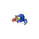【中古】(非常に良い)千葉工業所 スライサー・カッター ブルー 本体/幅270x奥行き250x高さ280mm