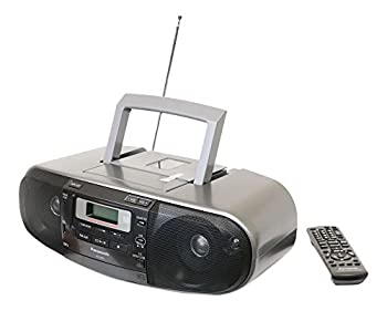 楽天お取り寄せ本舗 KOBACO【中古】（非常に良い）Panasonic RX-D55GC-K Boombox テ｢ツツ High Power MP3 CD AM/ FM Radio Cassette Recorder with USB & Music Port Sound with 2-Way 4-Speaker （Bl