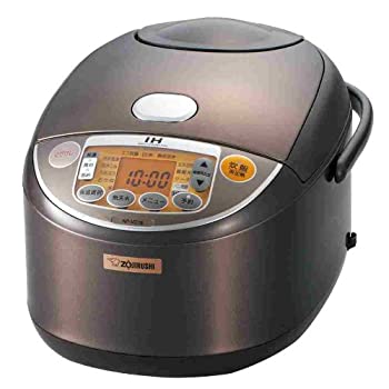 【中古】ZOJIRUSHI IH炊飯ジャー【1升炊き】ブラウン NP-VC18-TA