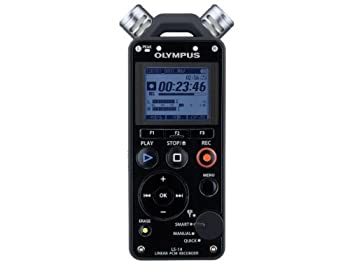 【中古】OLYMPUS リニアPCMレコーダー 4GB 自動録音レベル調整機能 3マイクシステム搭載 LS-14