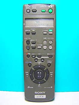 【中古】(非常に良い)ソニー ビデオリモコン RMT-V276A