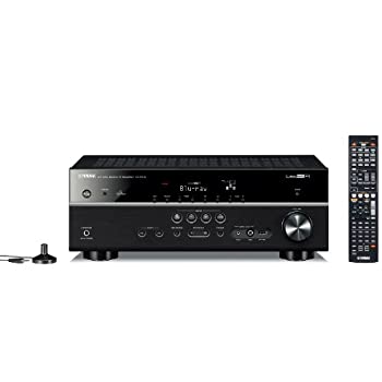 【中古】(非常に良い)YAMAHA Airplay/ネットワークオーディオ再生対応 5.1ch AVレシーバー RX-V475(B) ブラック RX-V475B