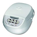 【中古】(非常に良い)Tiger JBV-A18U-W 10-Cup (Uncooked) Micom Rice Cooker with Food Steamer Slow Cooker White by Tiger Corporation