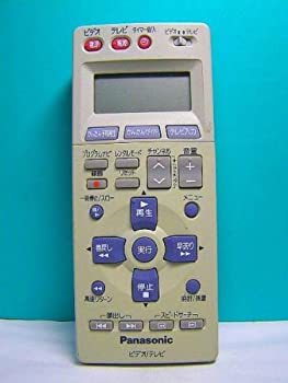 【中古】パナソニック ビデオリモコン EUR7906KB0