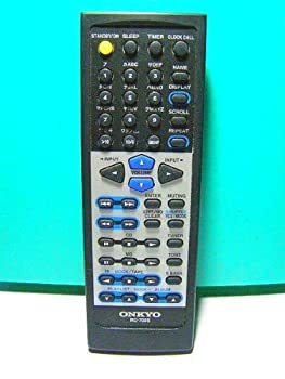 【中古】ONKYO オーディオリモコン RC-702S