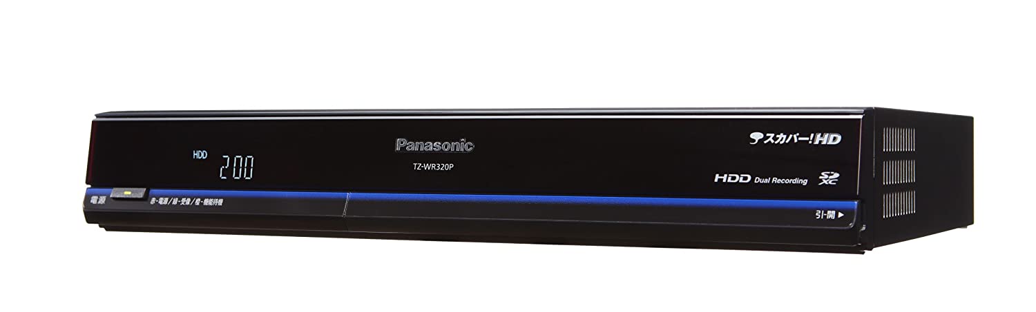 【中古】Panasonic パナソニック TZ-WR320P スカパー！プレミアムサービスDVR（録画機能付チューナー/レコーダー）320GB