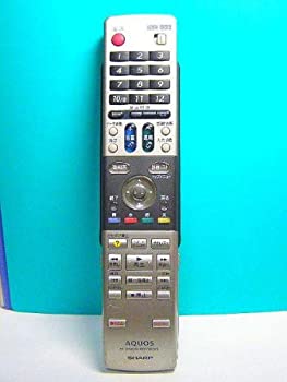 【中古】シャープ DVD用純正リモコン　0046380191 GA616PA
