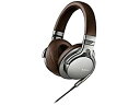 【中古】(非常に良い)ソニー SONY ヘッドホン MDR-1A : ハイレゾ対応 密閉型 折りたたみ式 ケーブル着脱式/バランス接続対応 リモコン・マイク付き シルバー MDR-1A S