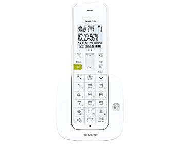 【中古】(非常に良い)シャープ デジタルコードレス留守番電話機 子機 1.9GHz DECT準拠方式 ホワイト系 JD-S07CL-W 【中古】(非常に良い)シャープ デジタルコードレス留守番電話機 子機 1.9GHz DECT準拠方式 ホワイト系 JD-S07CL-W