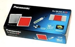 【中古】(非常に良い)Panasonic パナソニック ポータブルMDプレーヤー SJ-MJ50-R