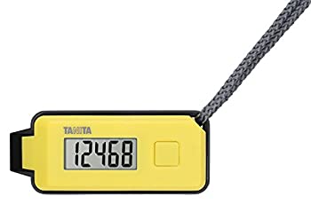 【中古】タニタ 歩数計 3Dセンサー イエロー FB-738 YL 緊急ホイッスル付き